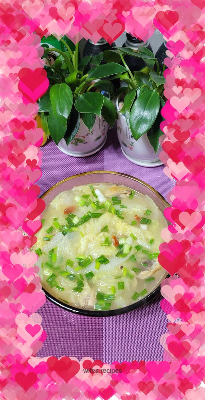 Salted Chicken and Cabbage Soup