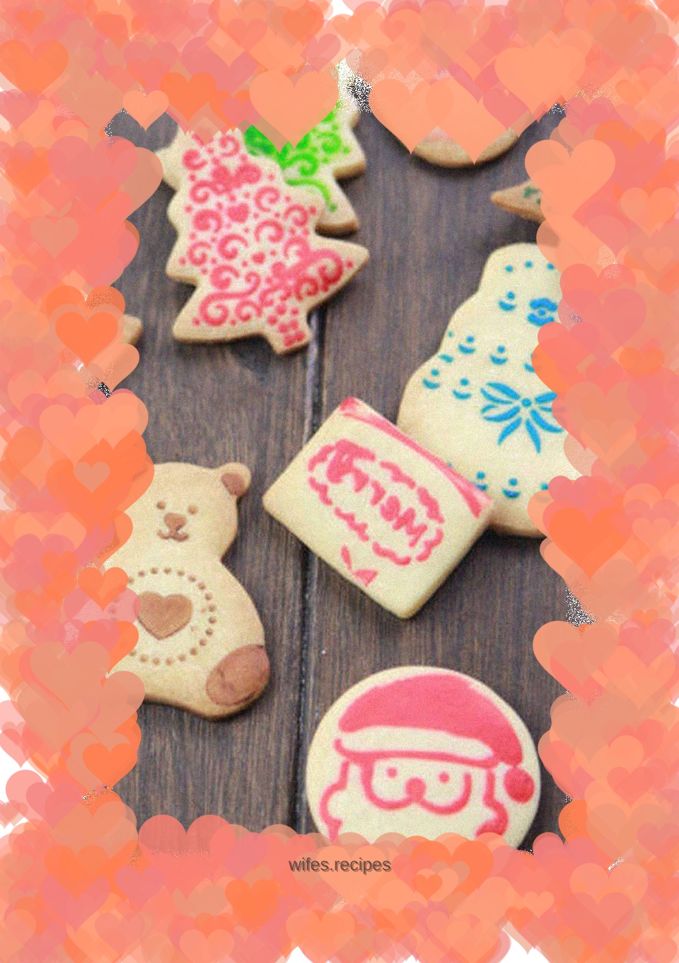 【Tomato Recipe】Christmas Printed Cookies - Make your own healthy Christmas snacks!