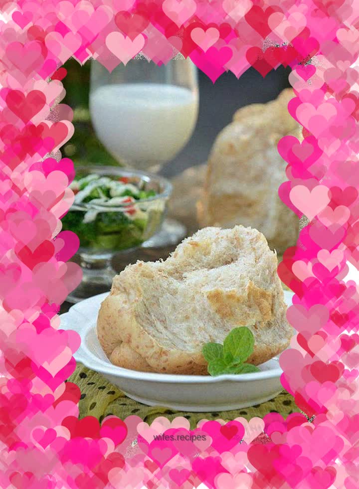 【Whole wheat meat floss toast】--- Make breakfast more nutritious