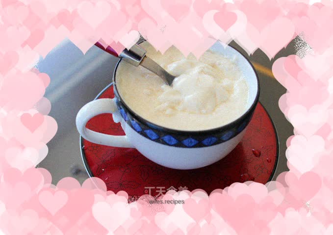 Homemade double skin milk