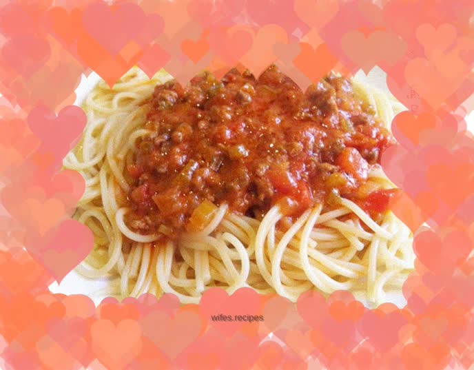 Spaghetti with Bolognese Sauce