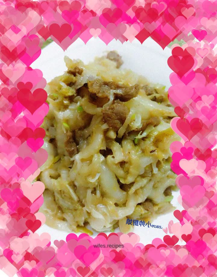Stir-fried shredded pork with sauerkraut