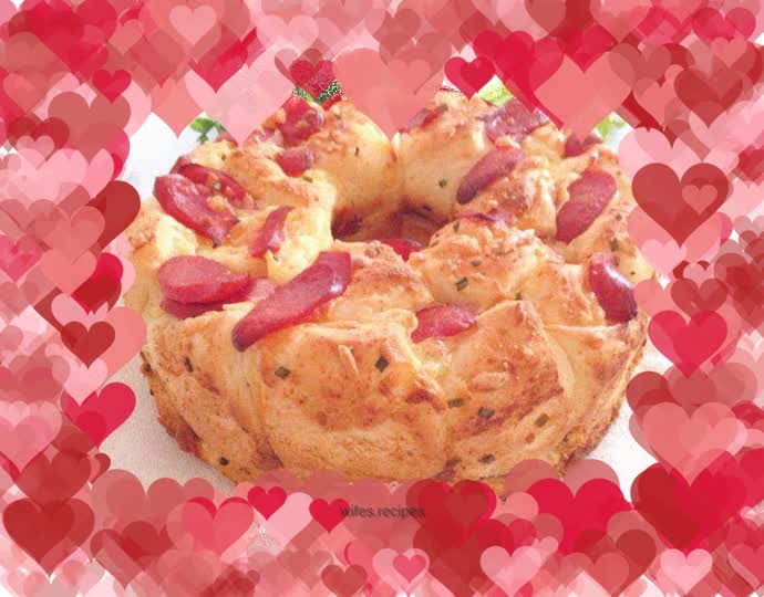 Sausage Cheese Pulled Bread