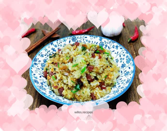 Fried glutinous rice