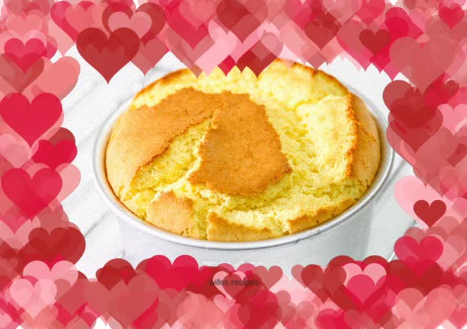 Cheese chiffon cake (how to make chiffon cake in the oven)