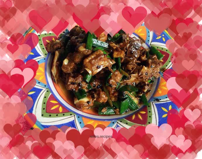 Passion Fruit Braised Pork Ribs