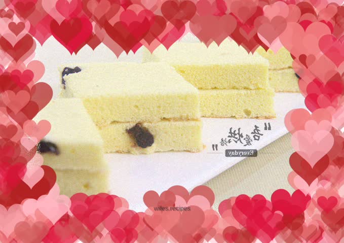 Cranberry Chiffon Cake