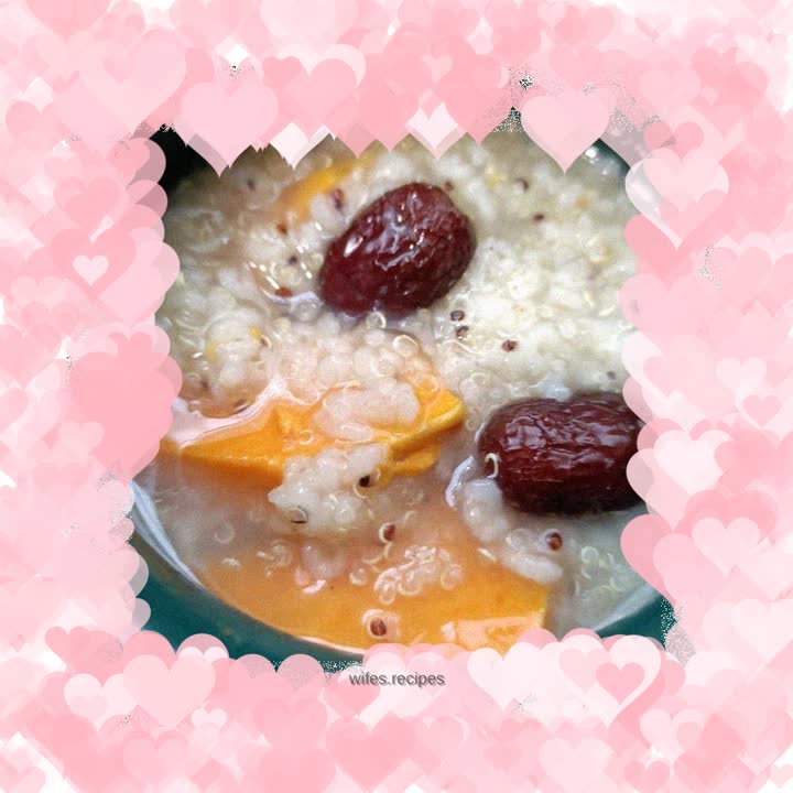 Tricolor Quinoa and Sweet Potato Porridge