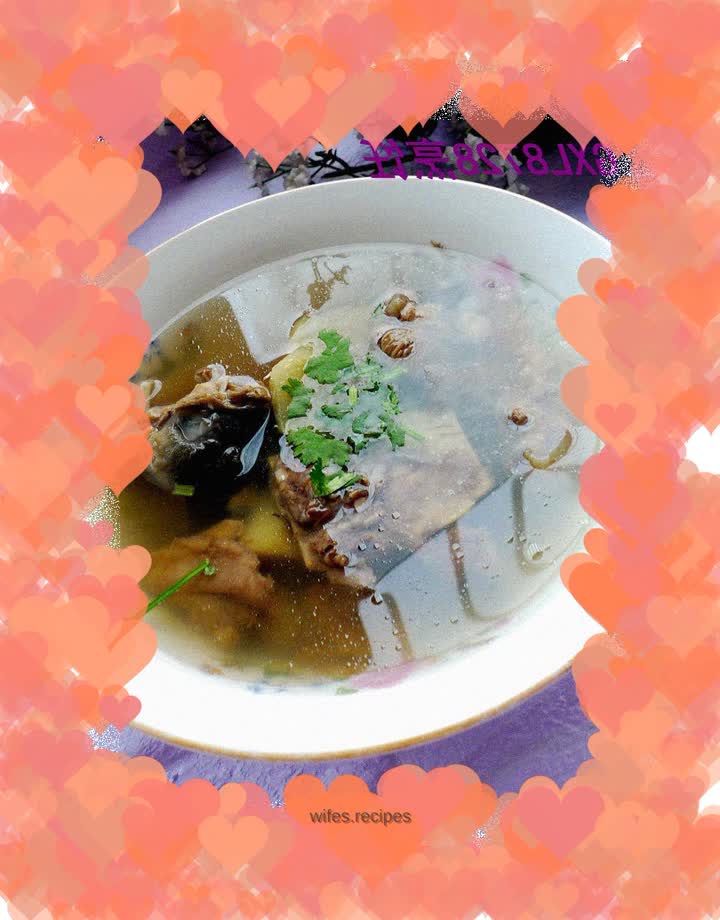 Claypot turtle soup