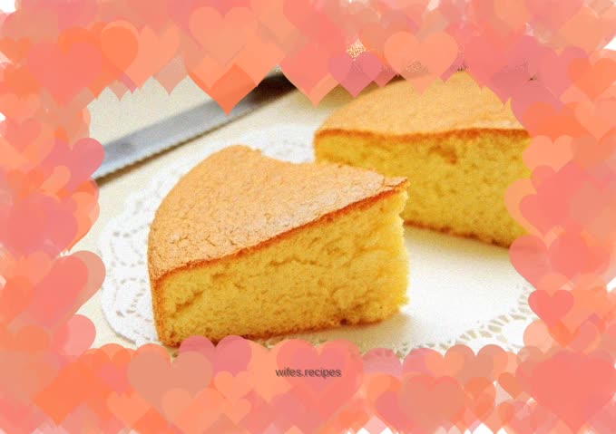 Chiffon sponge cake