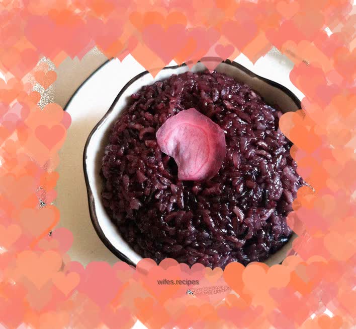 Purple rice