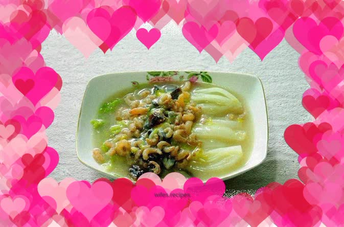 Baby cabbage in soup