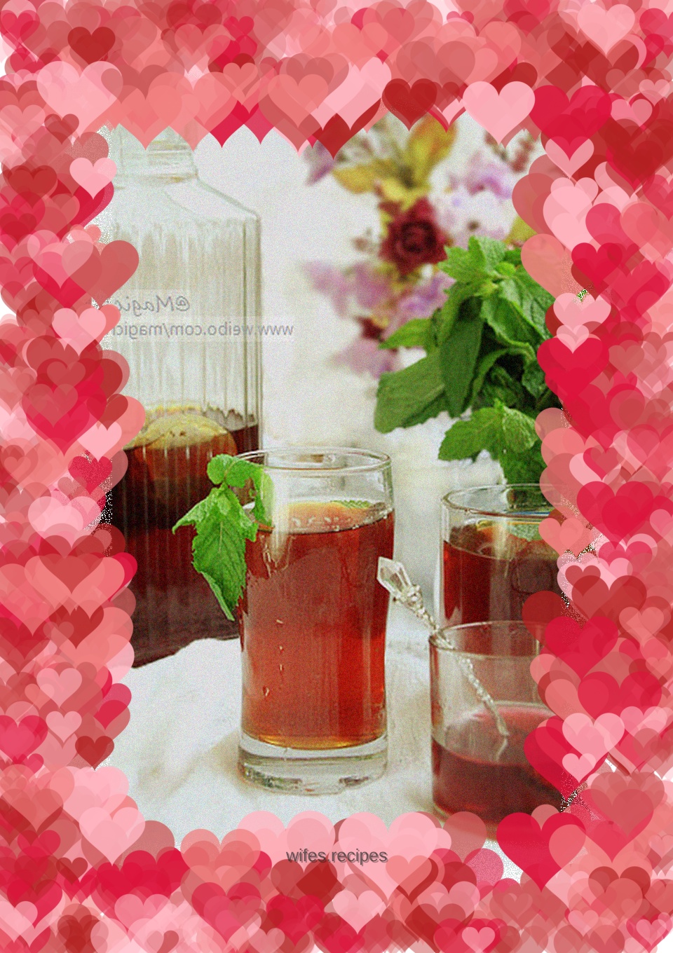 Taiyang homemade cherry iced tea