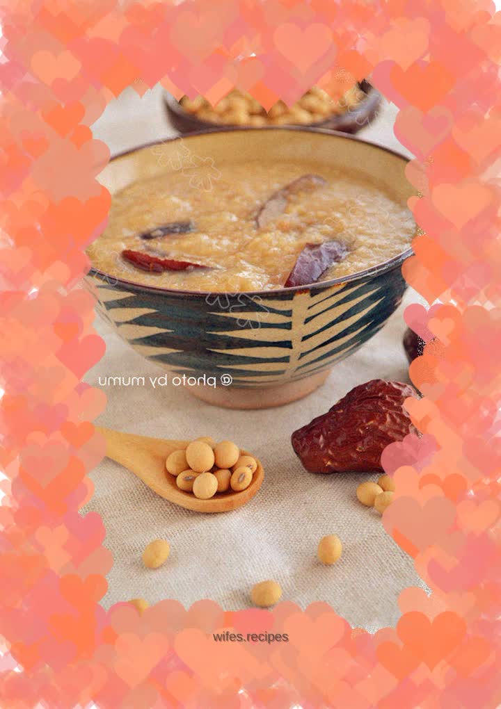 Brown sugar millet porridge