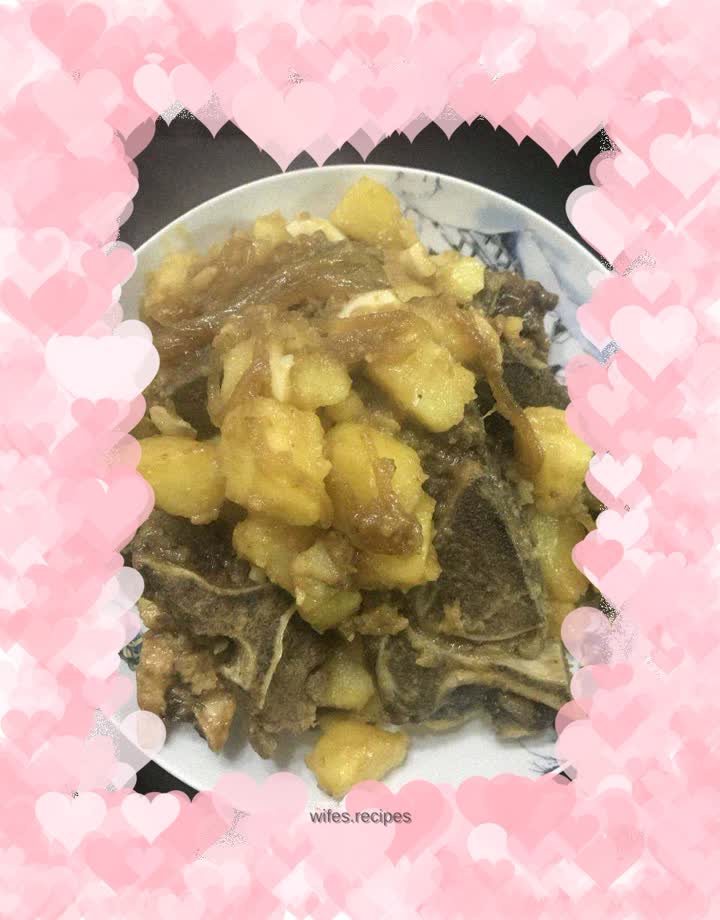 Potato Stewed Backbone