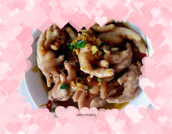 Braised chicken feet