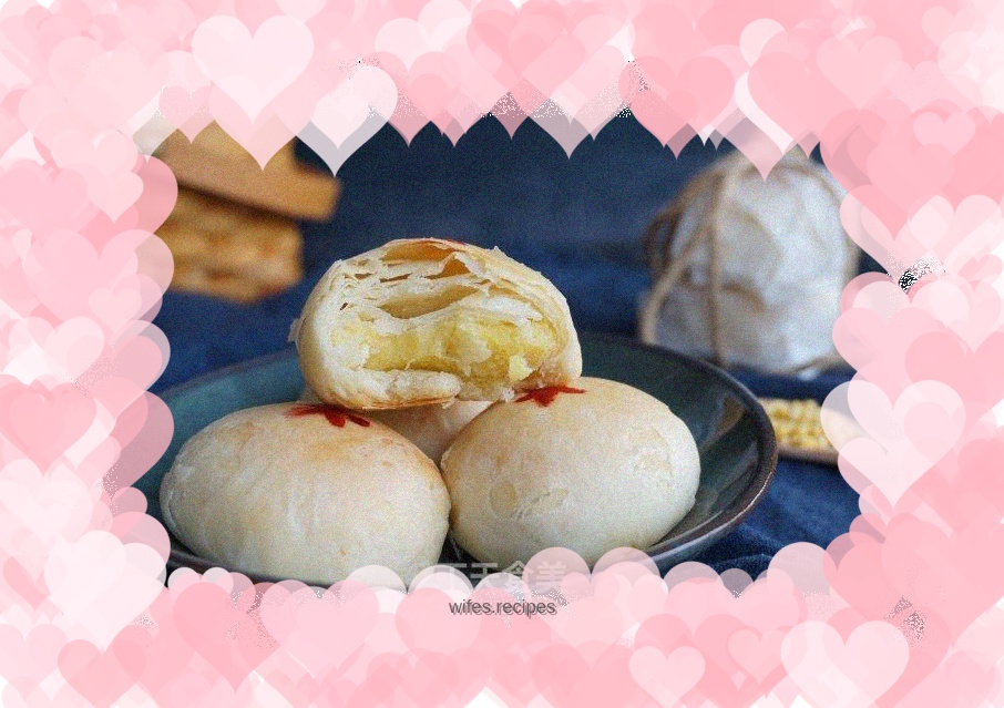 Vegetable oil version of mung bean cake