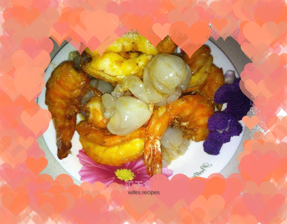 Crispy Lychee Shrimp