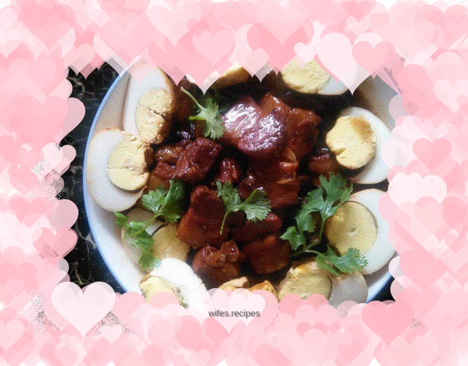 Our braised pork
