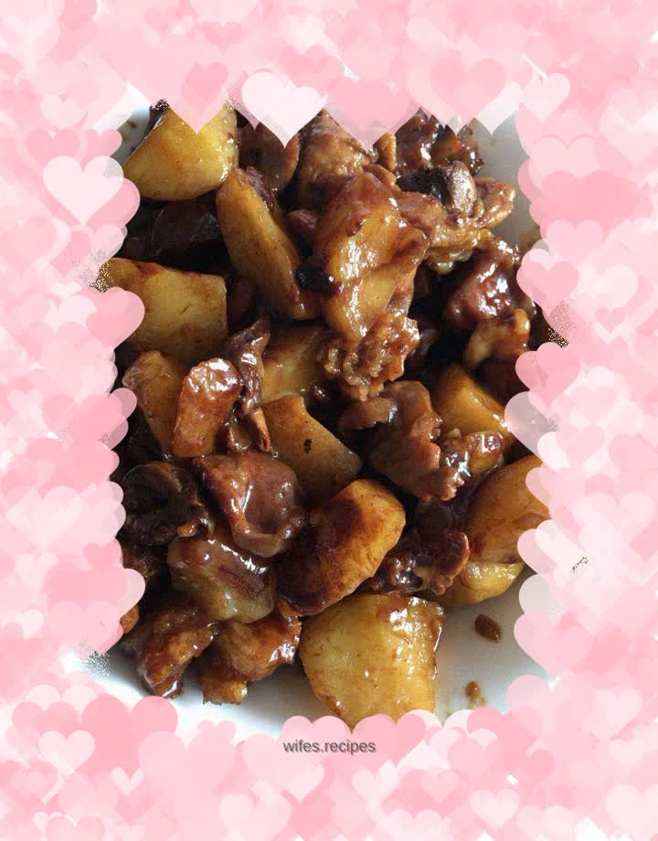 Chicken Legs Stewed with Potatoes