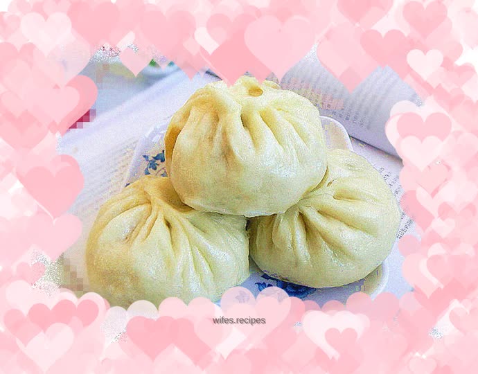 Carrot and pork buns