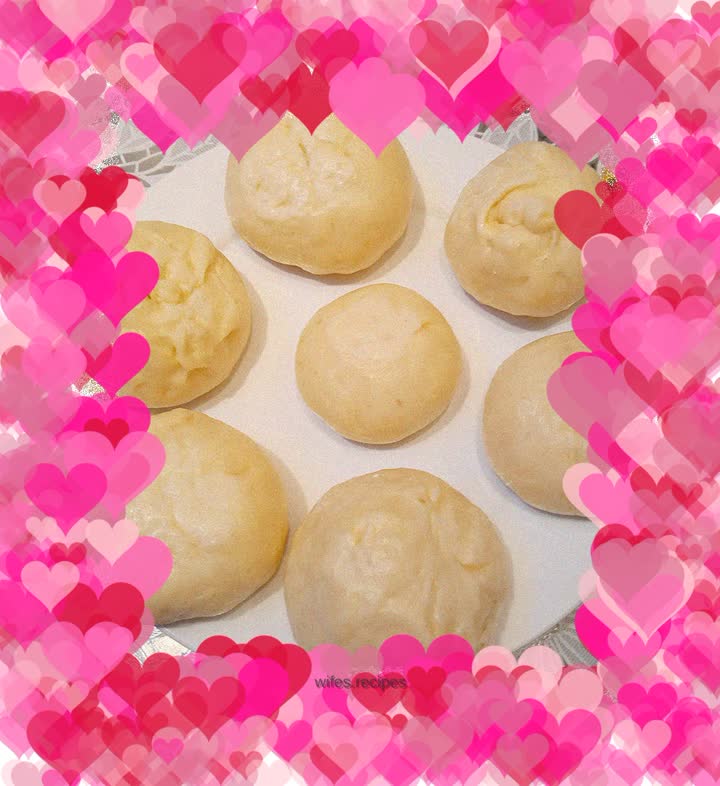 Rose Purple Sweet Potato Buns and Coconut Yam Buns