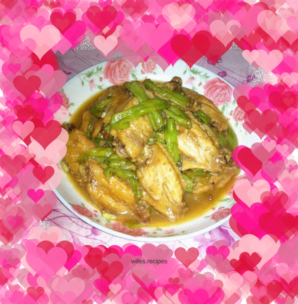 Braised Beans with Medium Wings