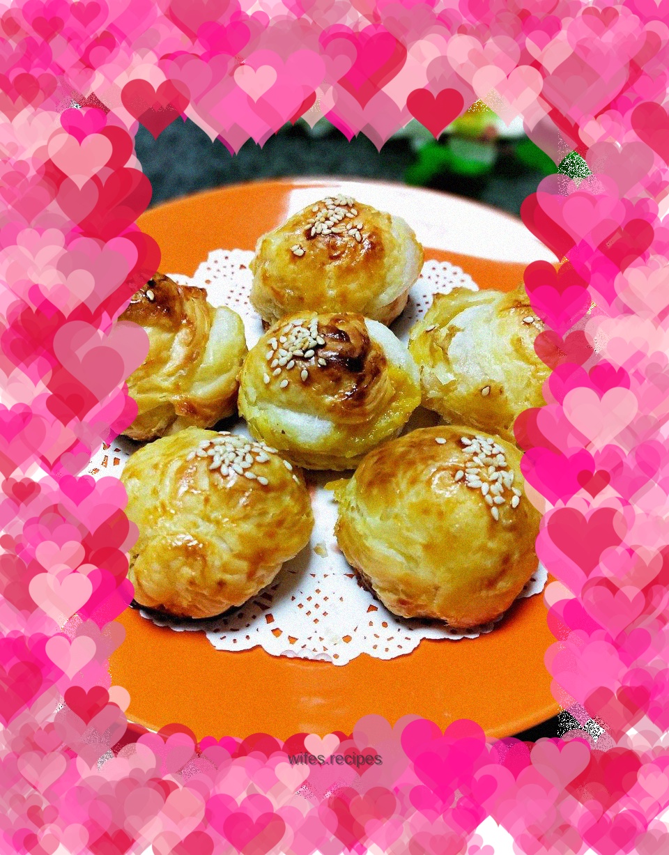 Grilled glutinous rice balls