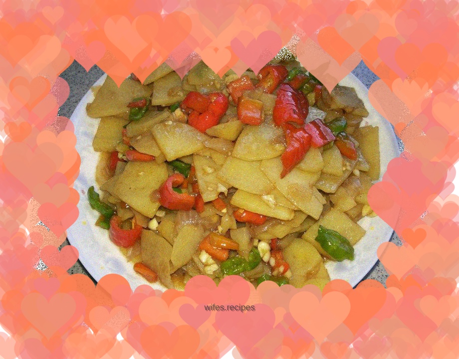 Vegetarian Fried Potato Chips