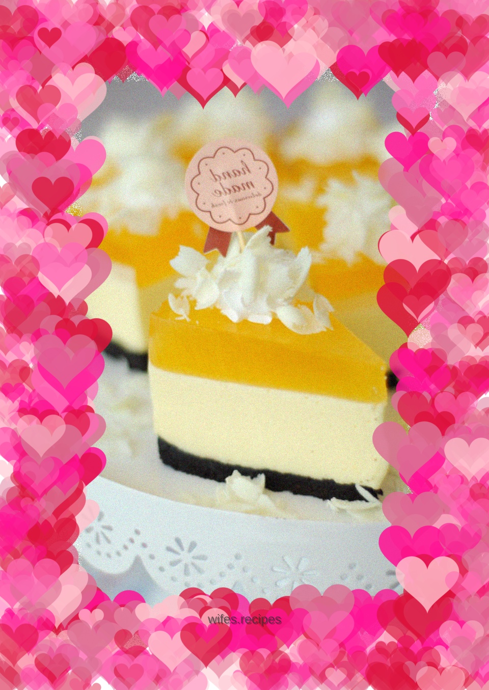 Lemon mousse cake