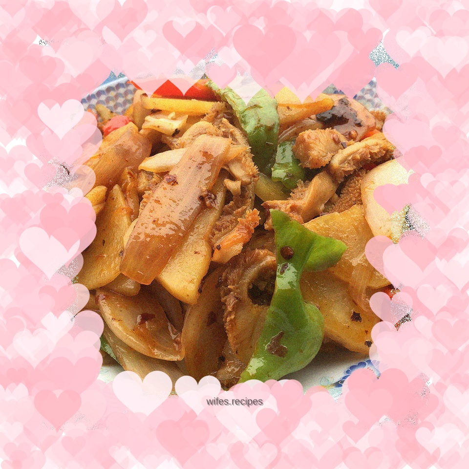 Beef Tripe with Black Bean Flavor