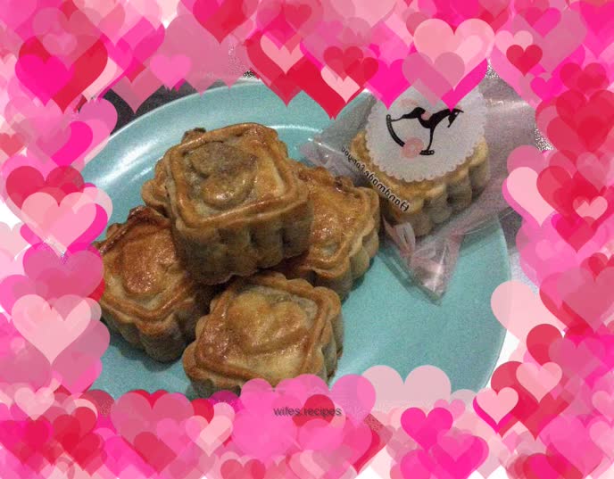 50g red bean filling mooncake