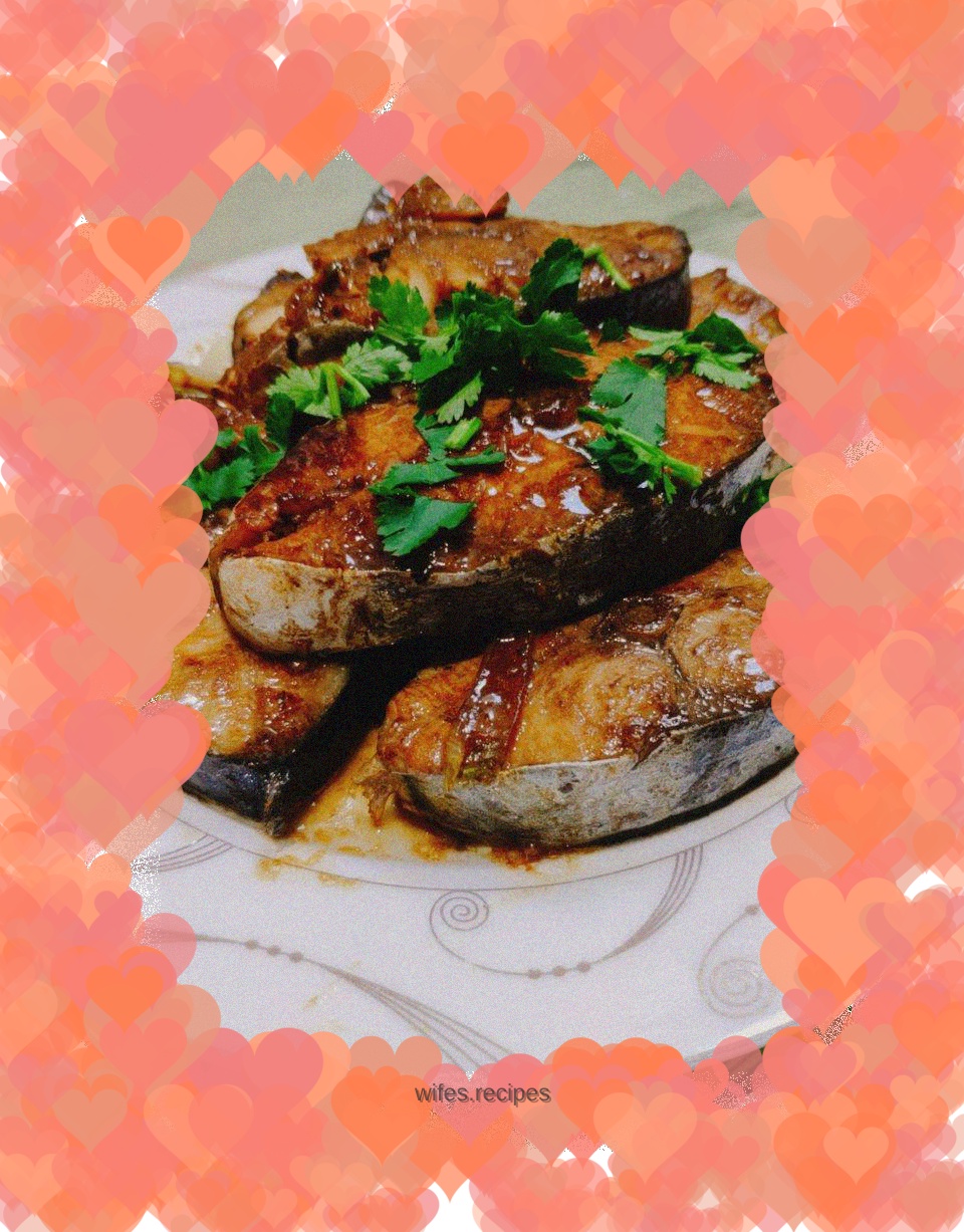 Pan-fried Spanish mackerel