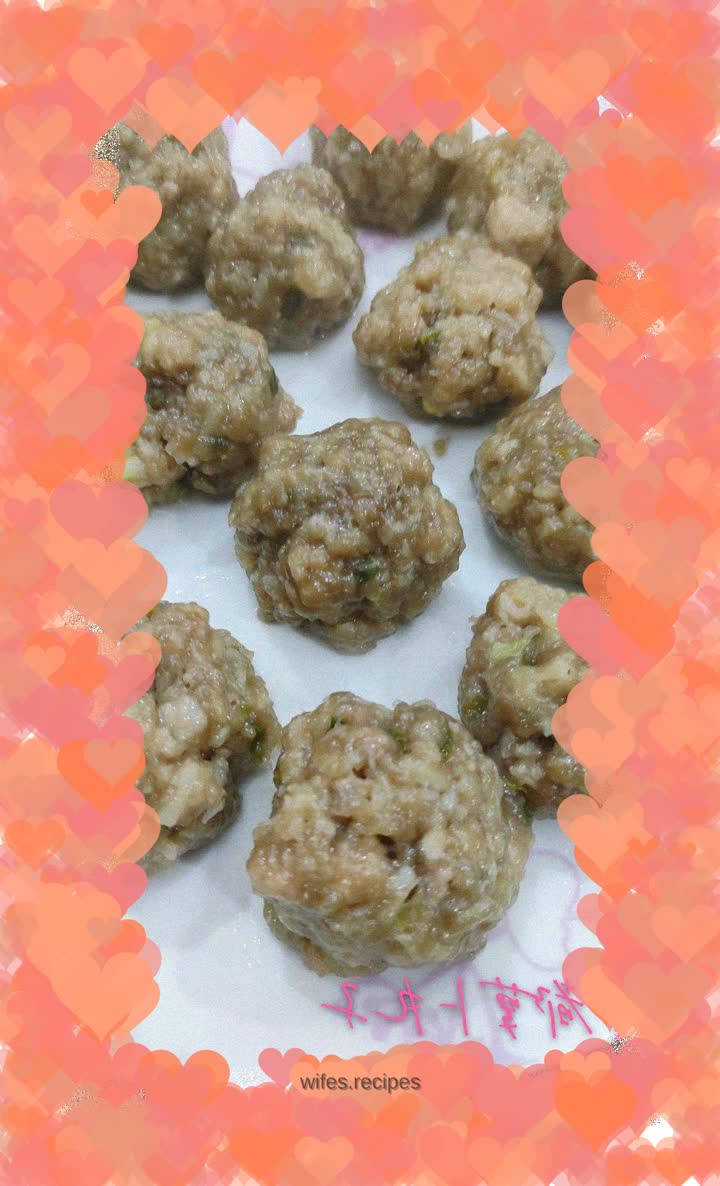 Jiangxi Ningdu Carrot Meatballs
