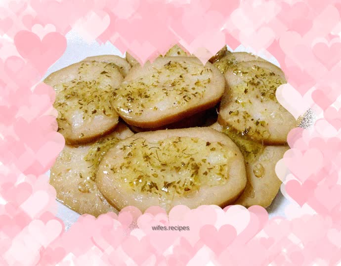 Osmanthus glutinous rice and lotus root