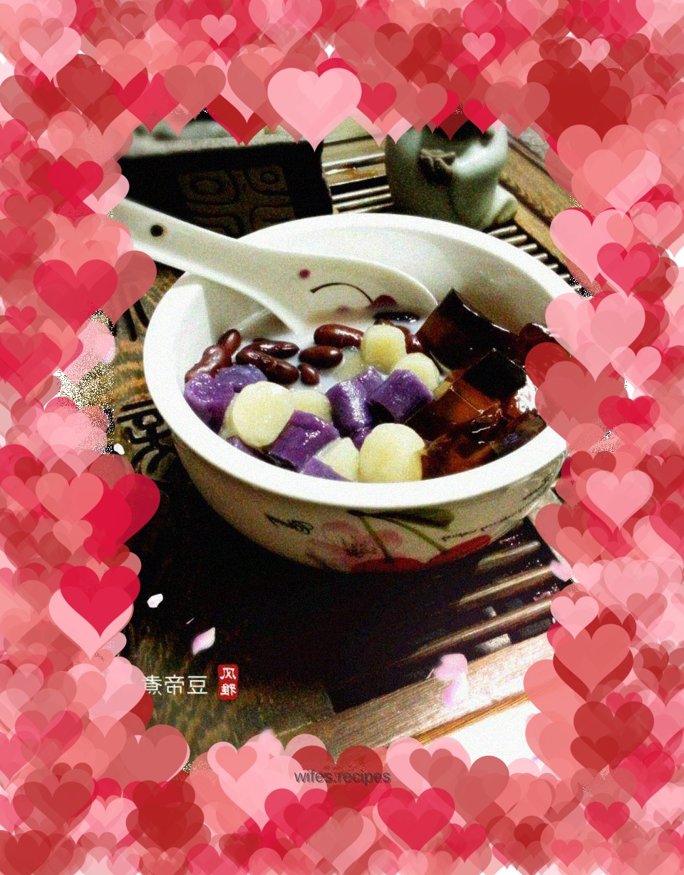 Roasted Sweet Potato Balls with Grass Grass