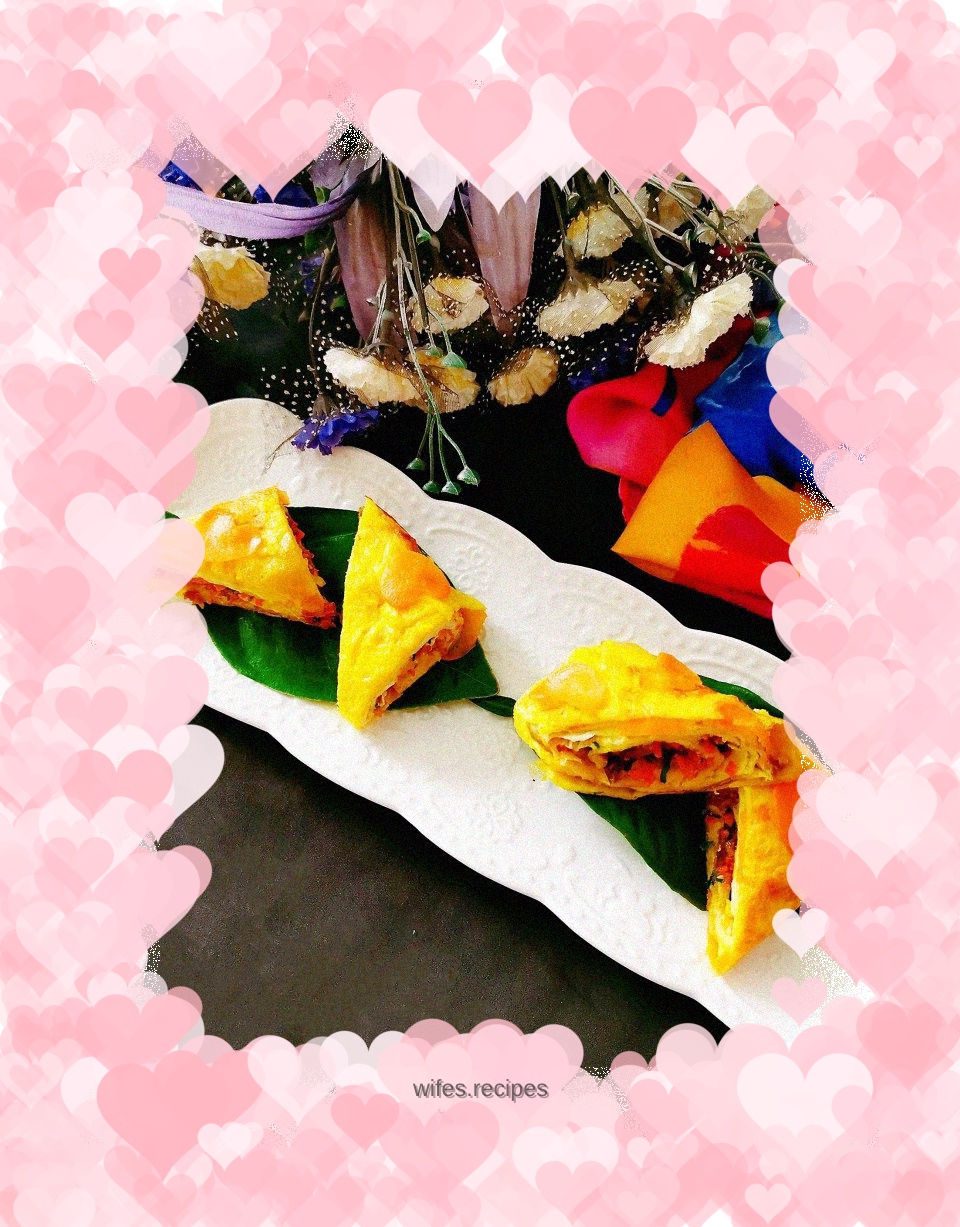 Heart-shaped Tamagoyaki
