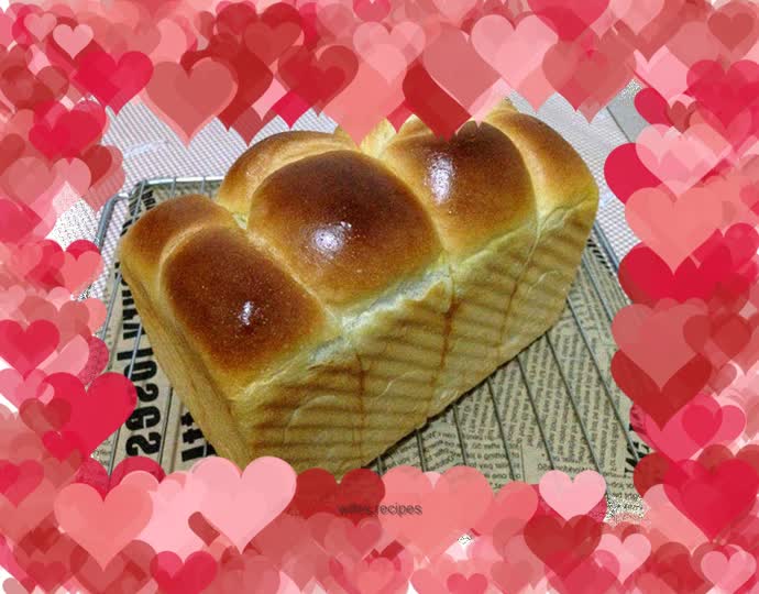 Chinese hand-shredded Hokkaido toast