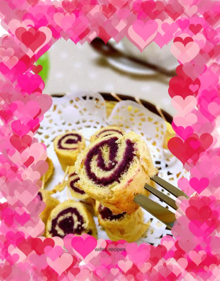 Crispy purple sweet potato