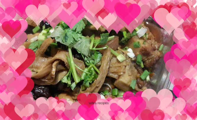Creative Braised Pork and Dried Bamboo Shoots