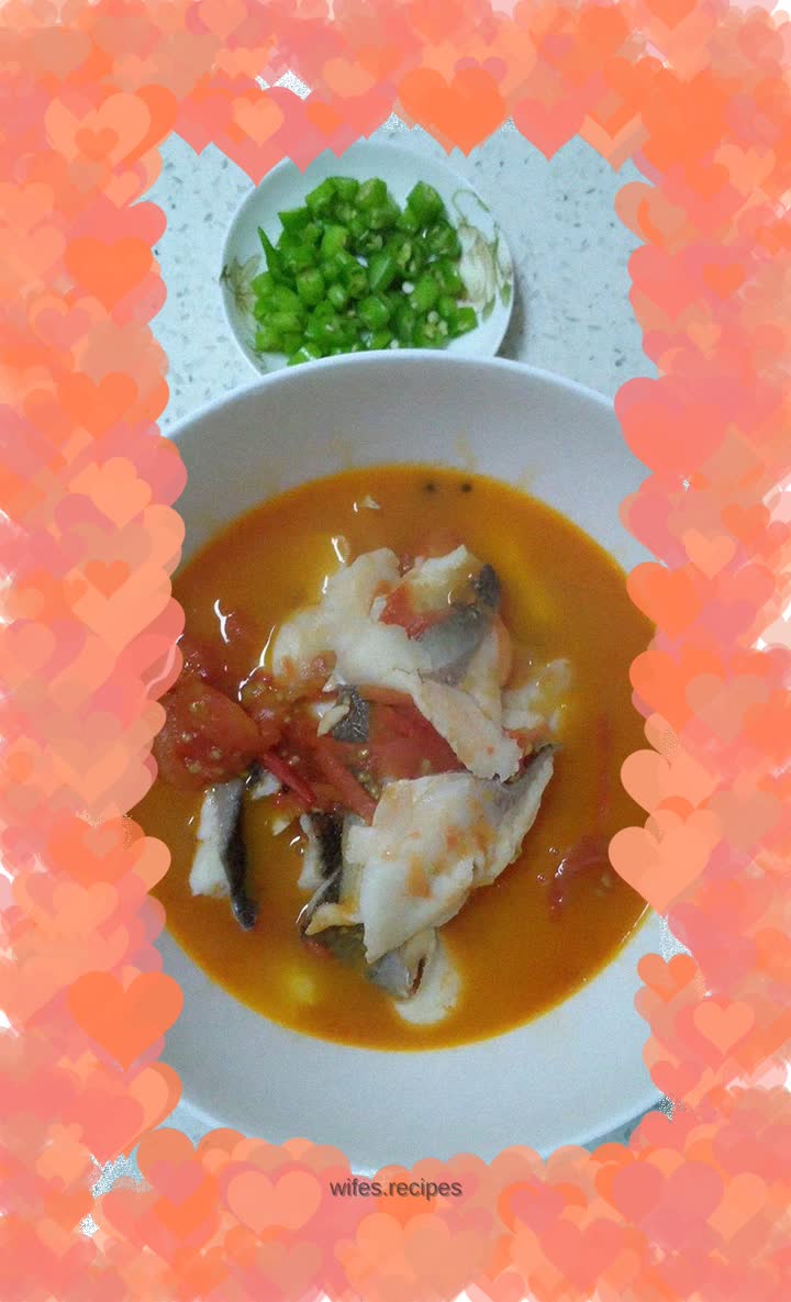 Delicious tomato fish