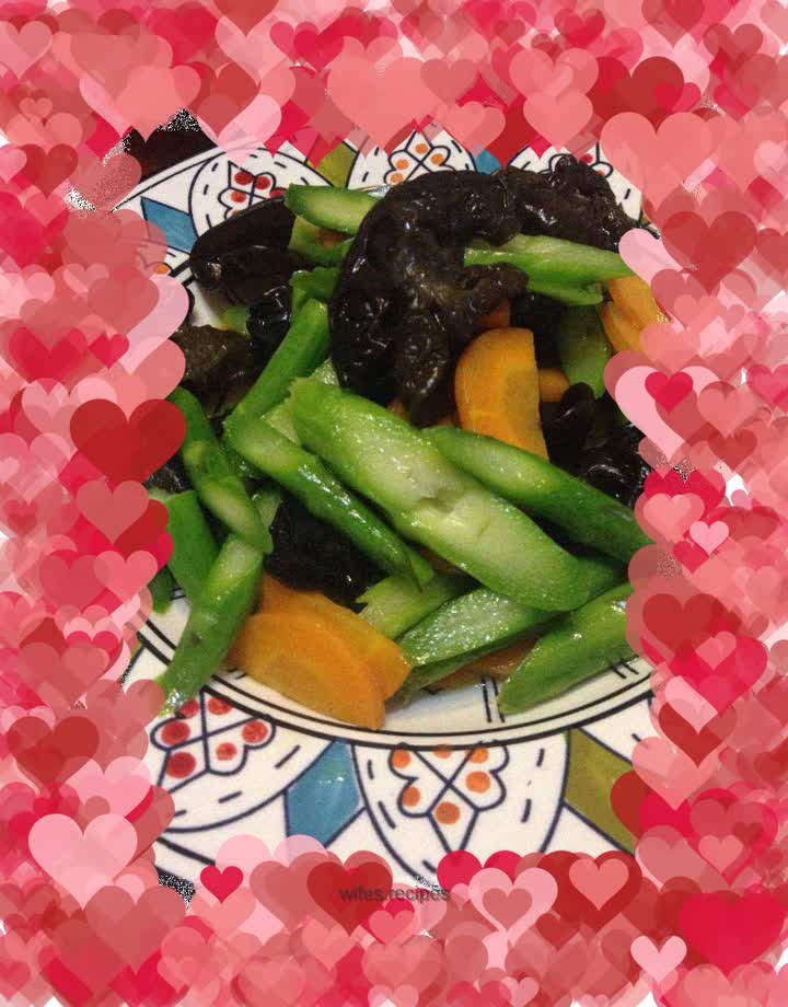 Three Colored Seasonal Vegetables: Asparagus