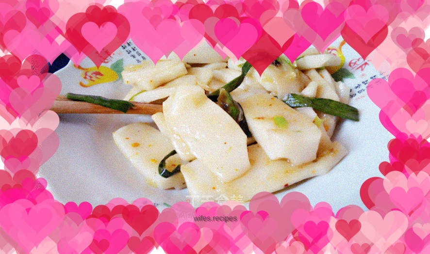 Simple, convenient and delicious fried rice cakes