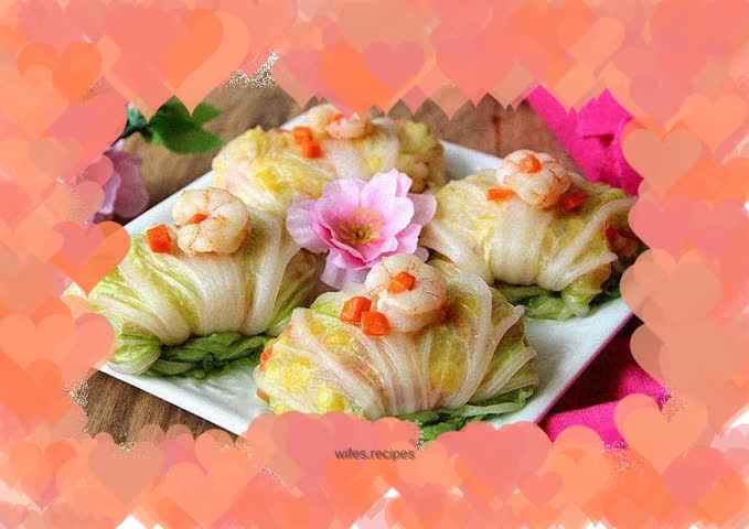 Colorful vegetable jade bag