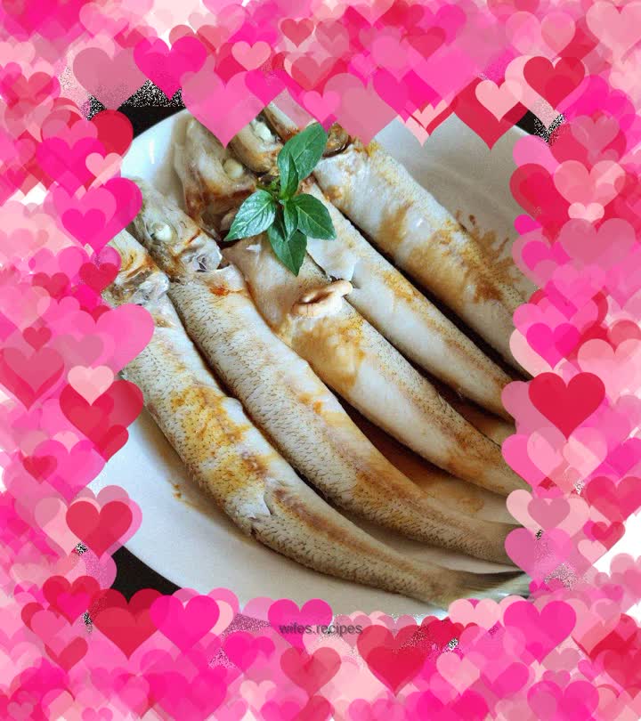 Steamed sand tip fish