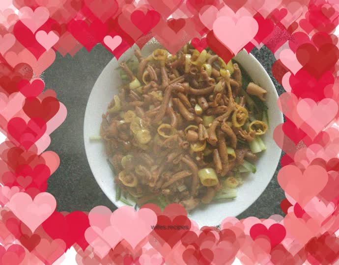 Spicy stir-fried duck intestines
