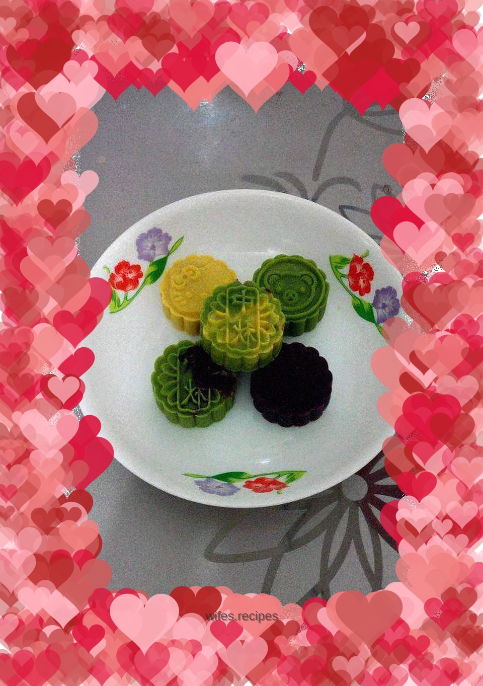 Peach Mountain Skin Mooncake