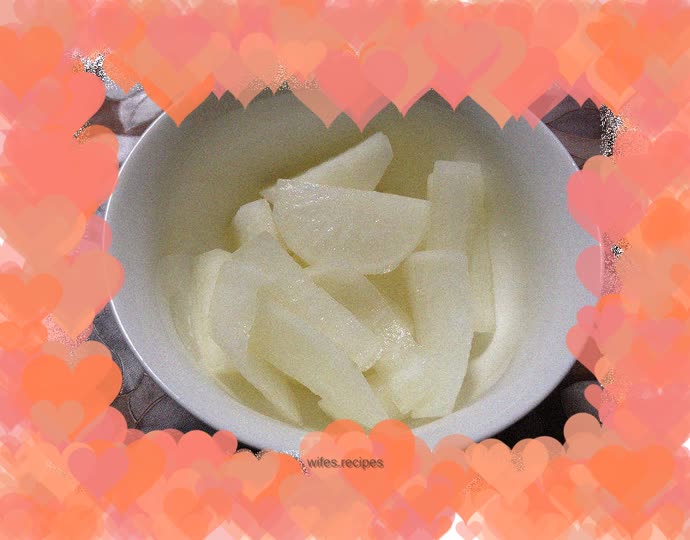 Easy to make pickled radish