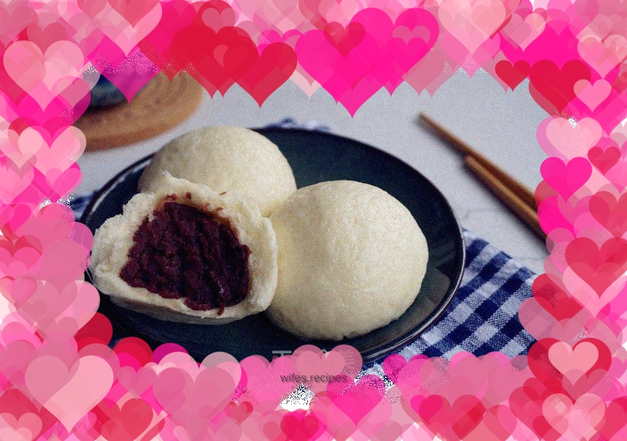 Bean paste buns