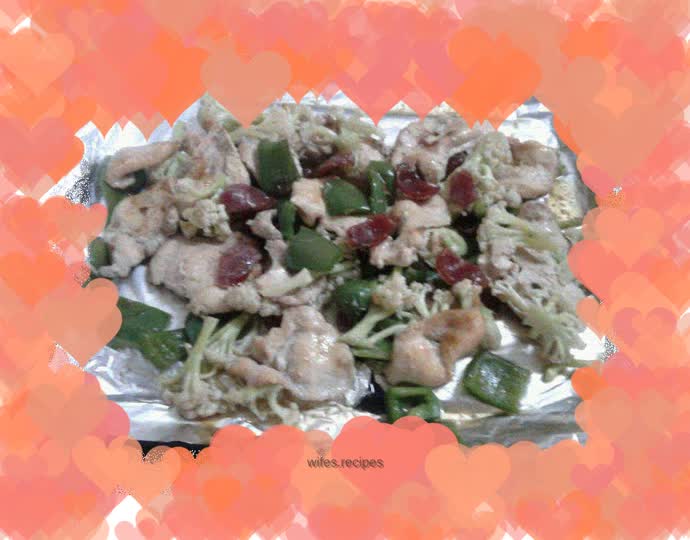 BBQ Chicken and Mixed Vegetables